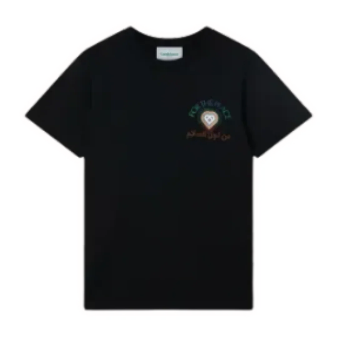 Casablanca For The Peace T-Shirt Black