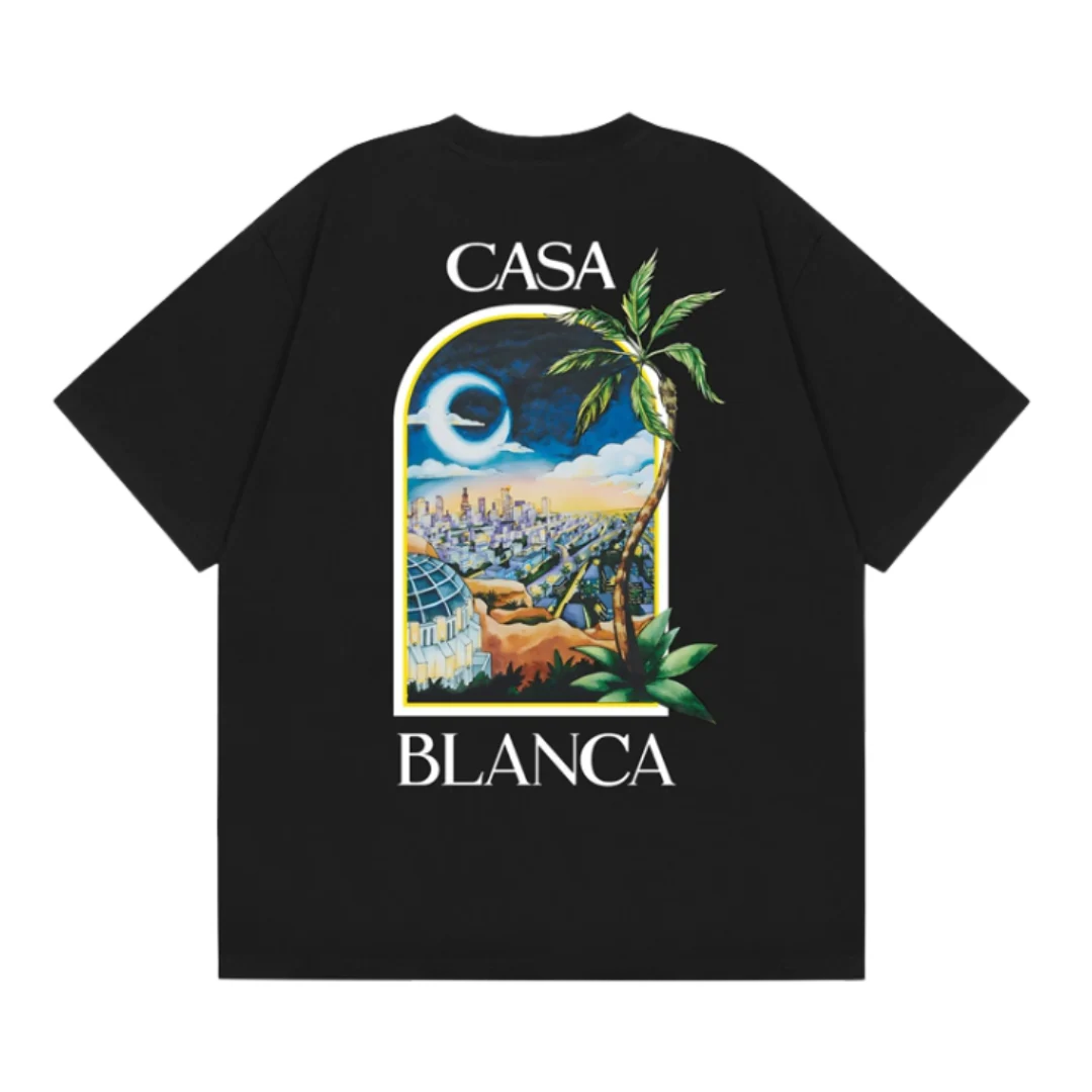 Casablanca La night T-Shirt Black