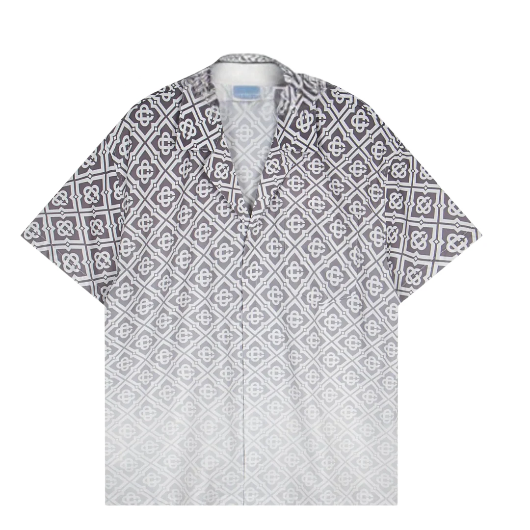 Casablanca Monogramm Shirt Black & White