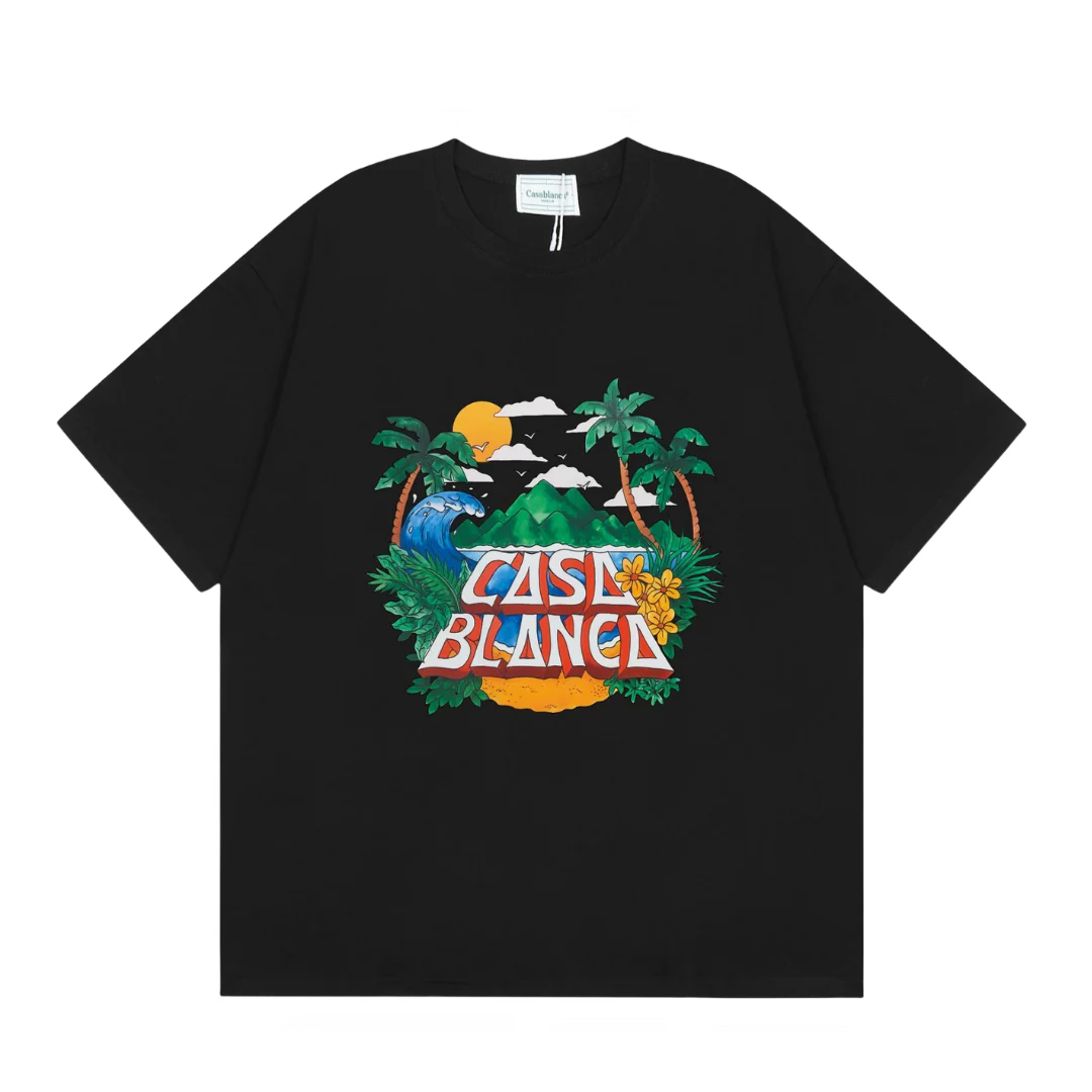 Casablanca T-Shirt Black