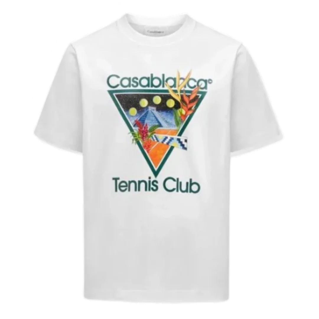 Casablanca Tennis Club T-Shirt White