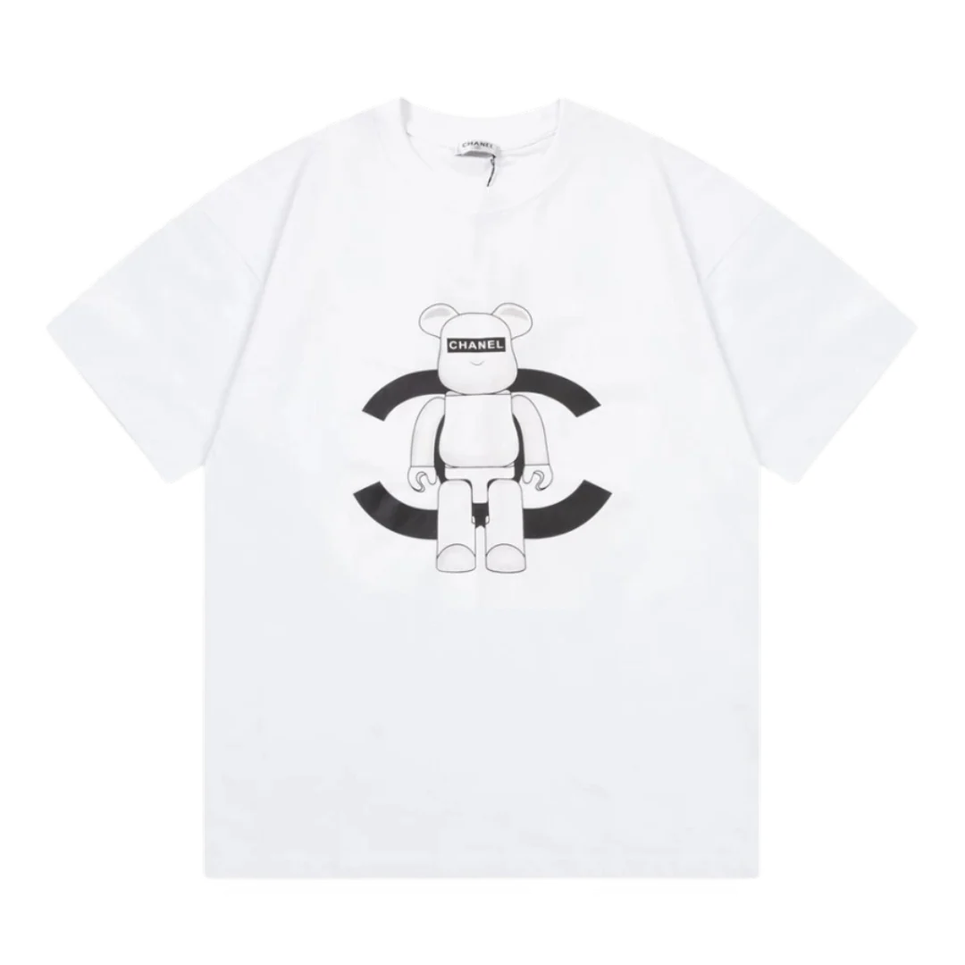 Chanel Sitting Panda T-Shirt White