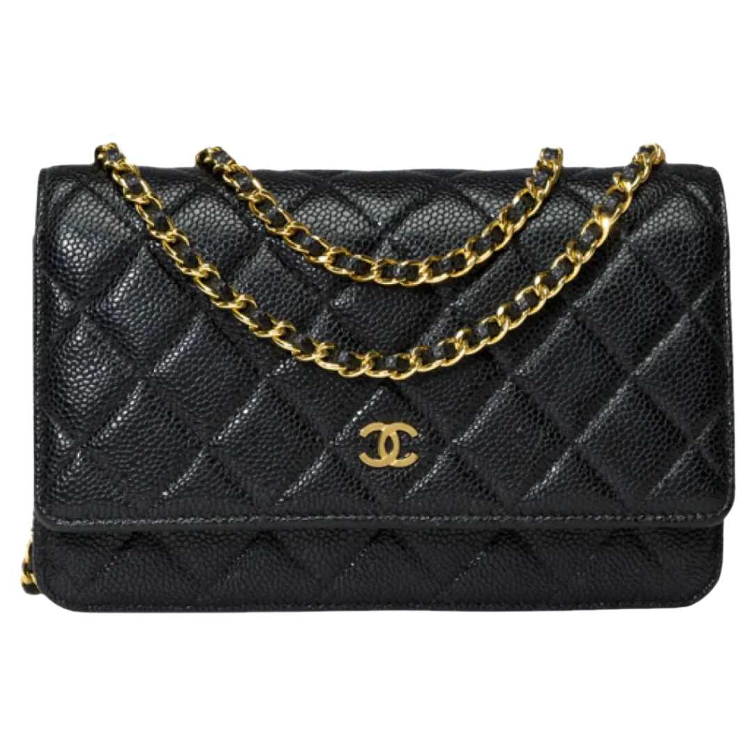 Chanel Wallet on Chain Leather Crossbody Bag