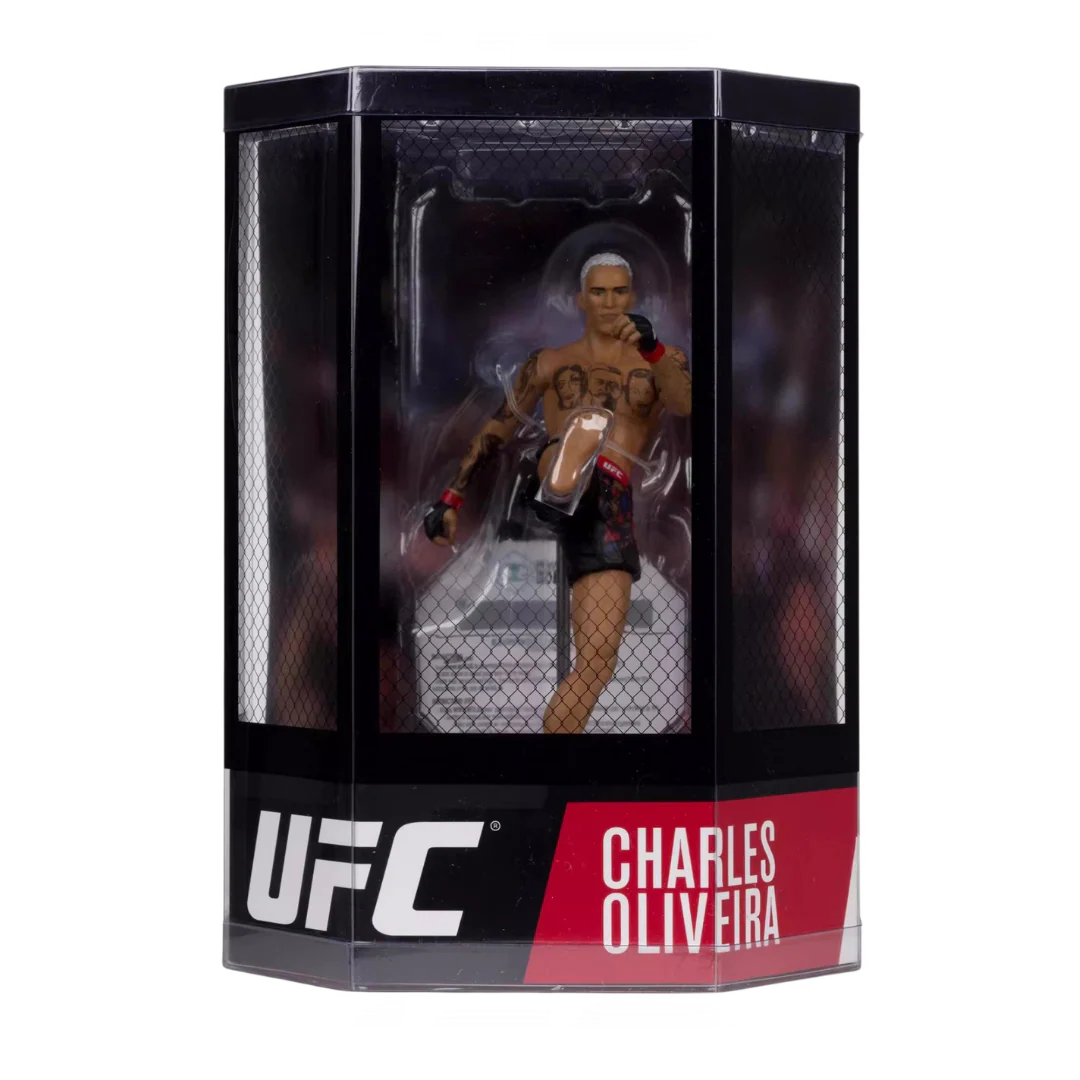 Charles Oliveira UFC Cage Figure