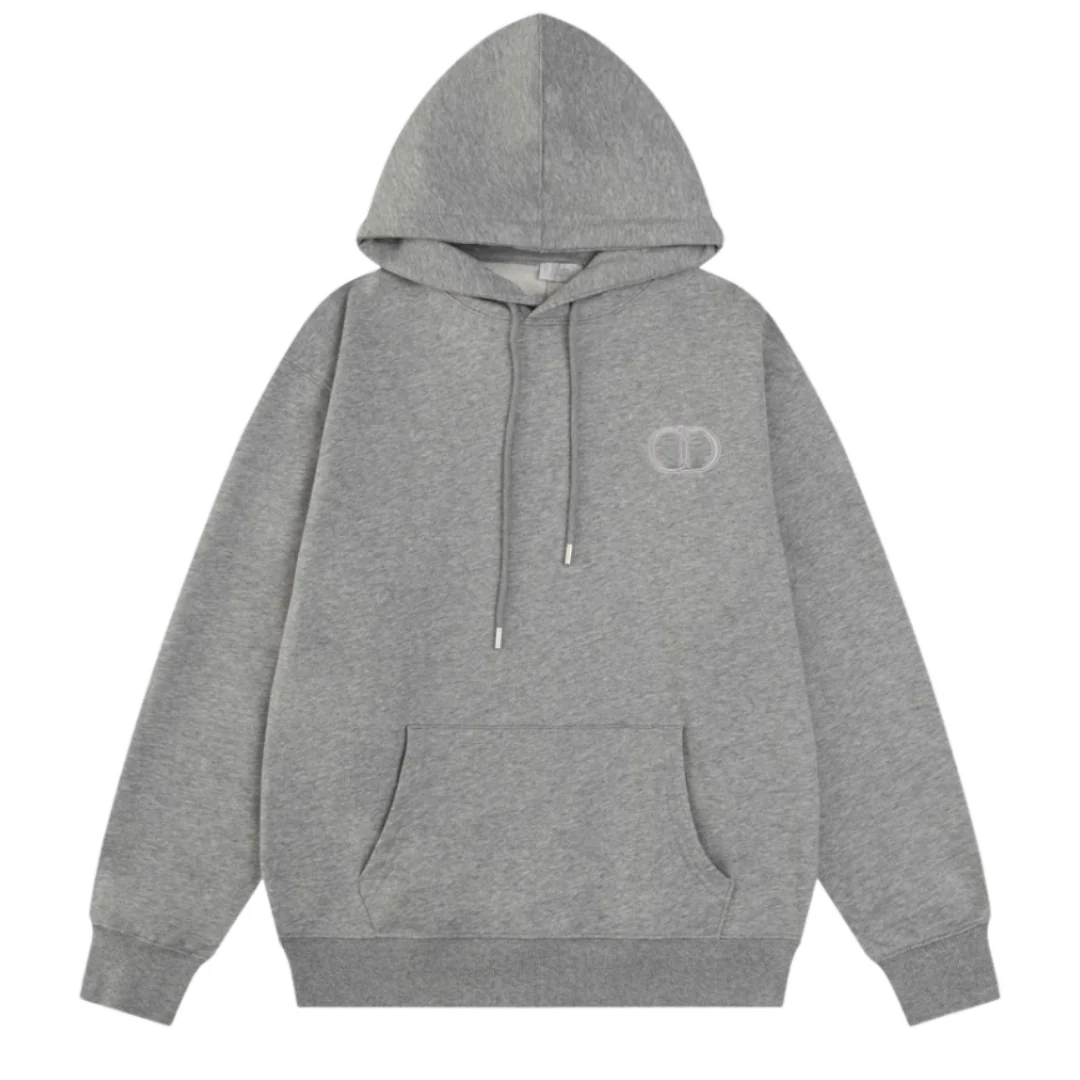 Christian Dior CD Hoodie Grey