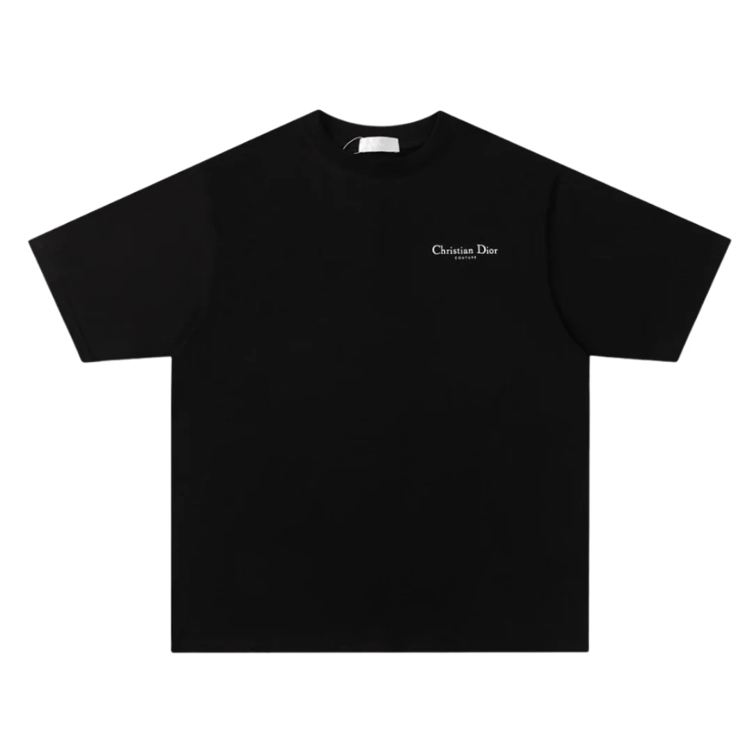 Christian Dior Little Writing T-Shirt Black