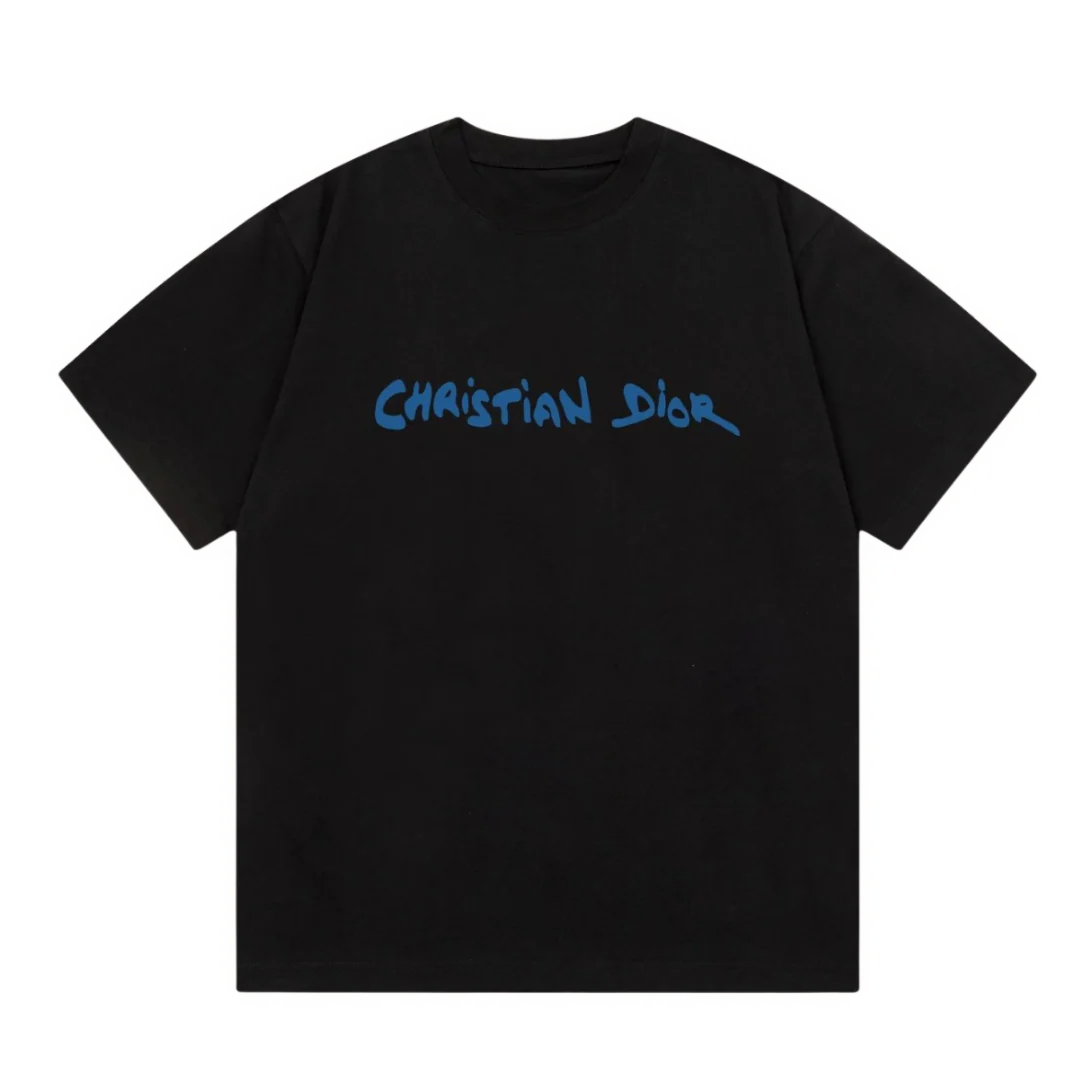 Christian Dior T-Shirt Black & Blue
