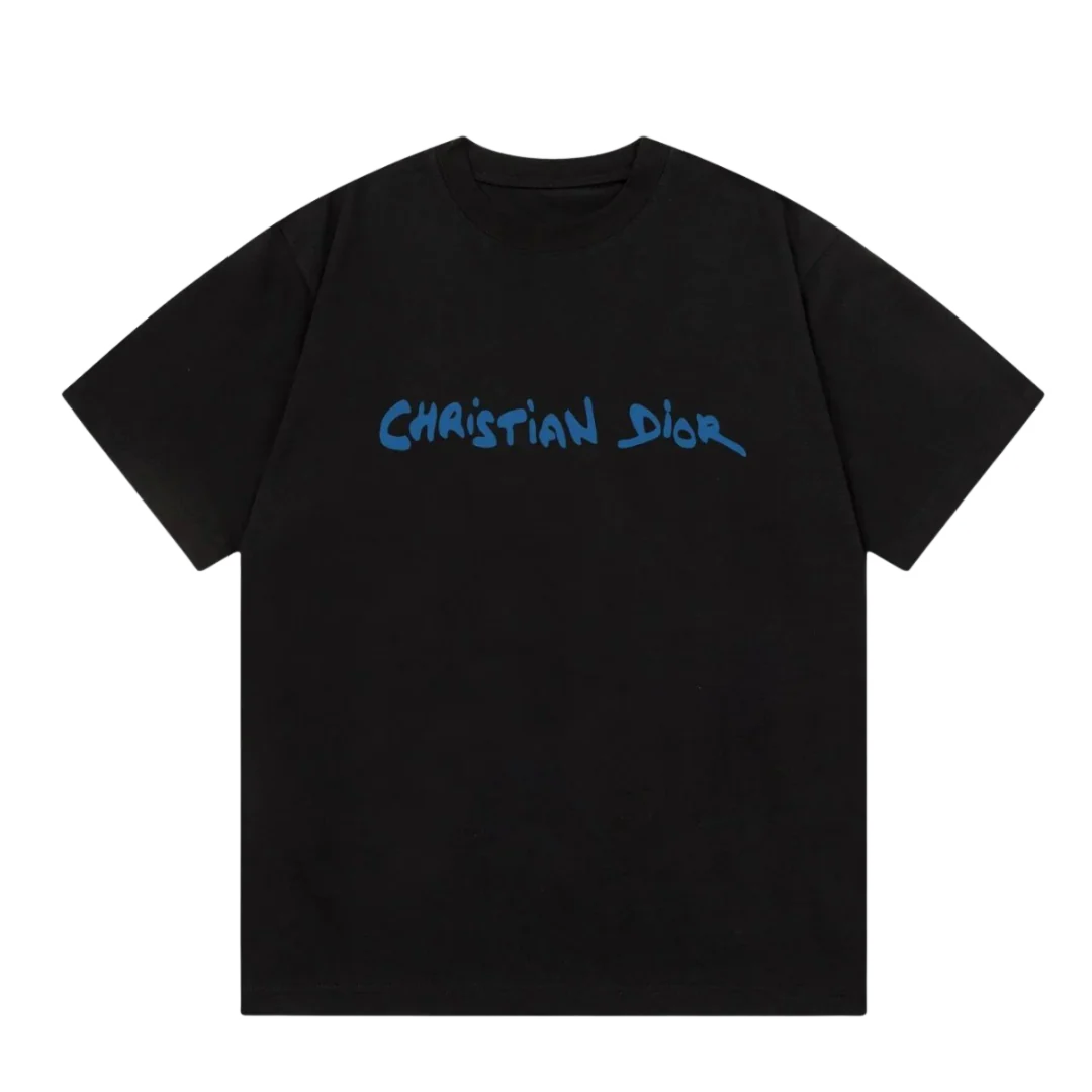 Christian Dior T-Shirt Black & Blue