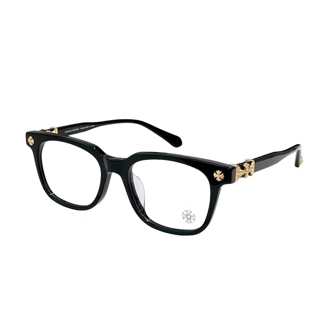 Chrome Hearts Glasses Black & Gold