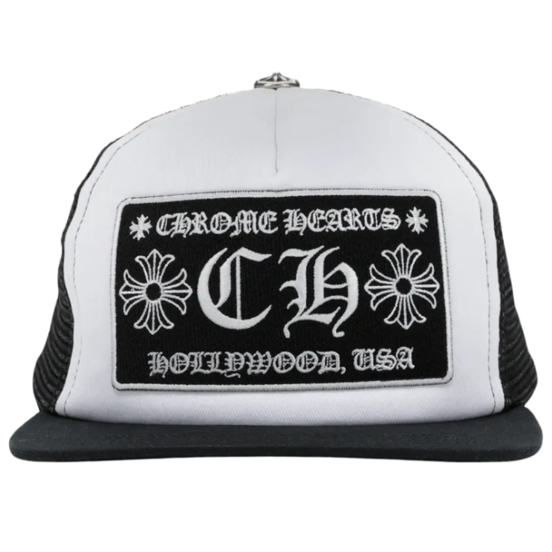 Chrome Hearts Hat Black & White