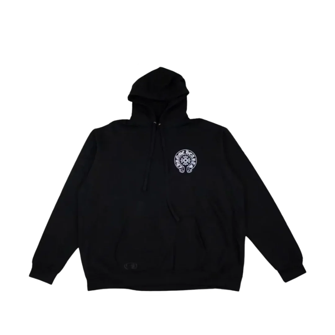 Chrome Hearts Hoodie Black White