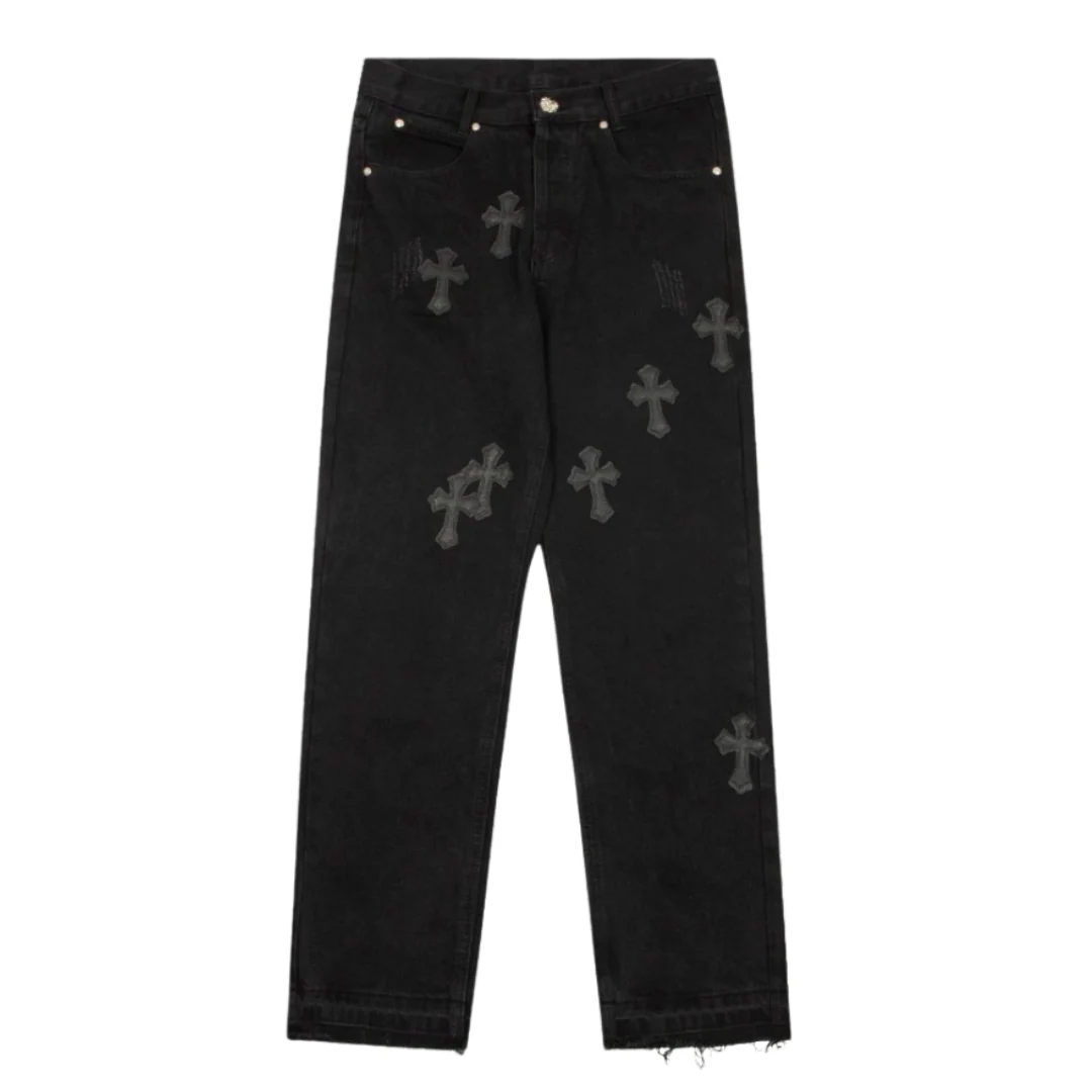 Chrome Hearts Jeans Black on Black