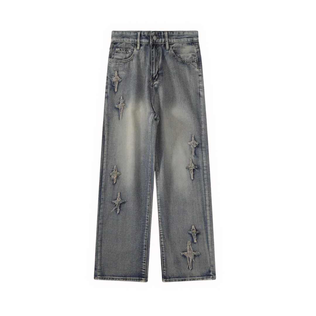 Chrome Hearts Jeans Grey