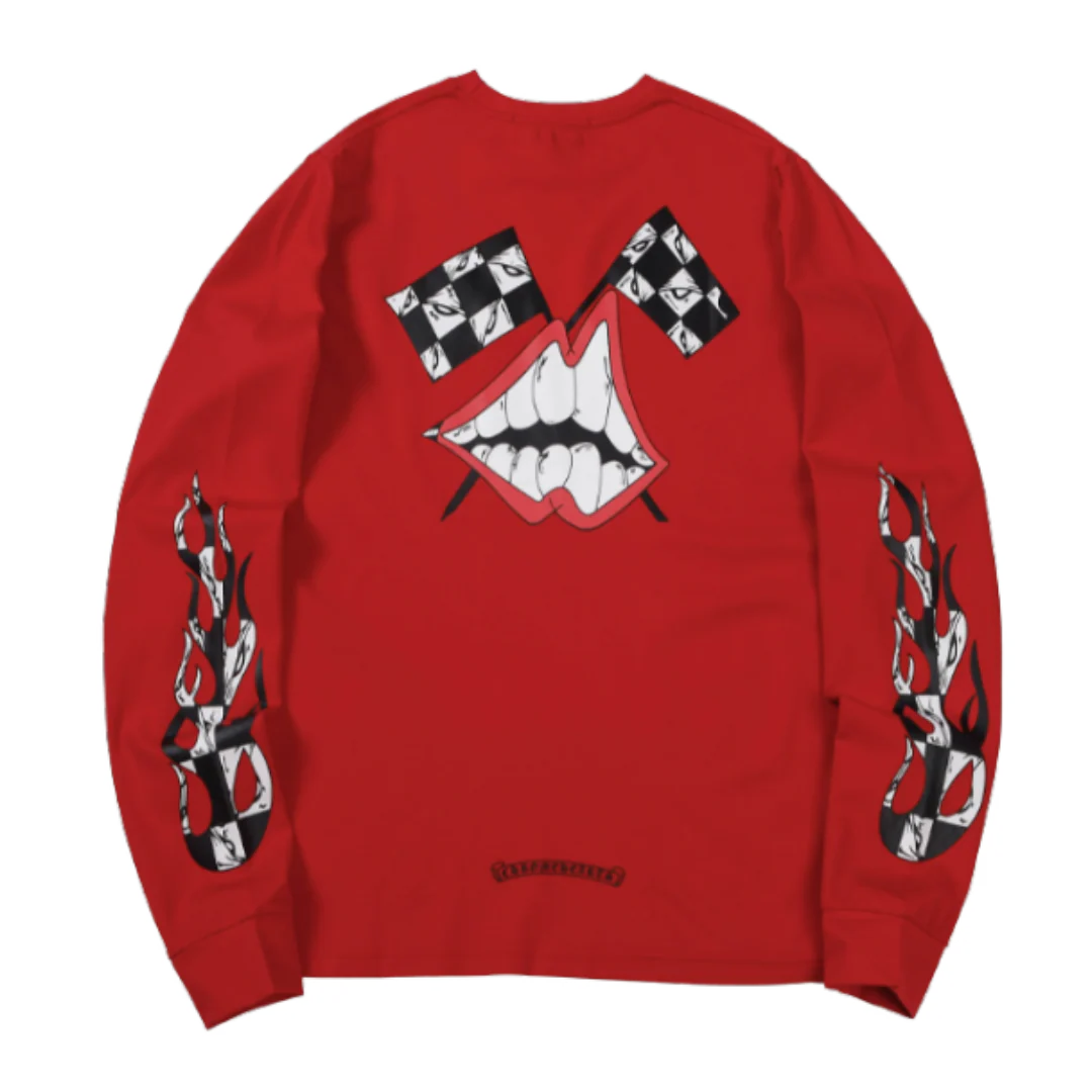 Chrome Hearts Longsleeve Red