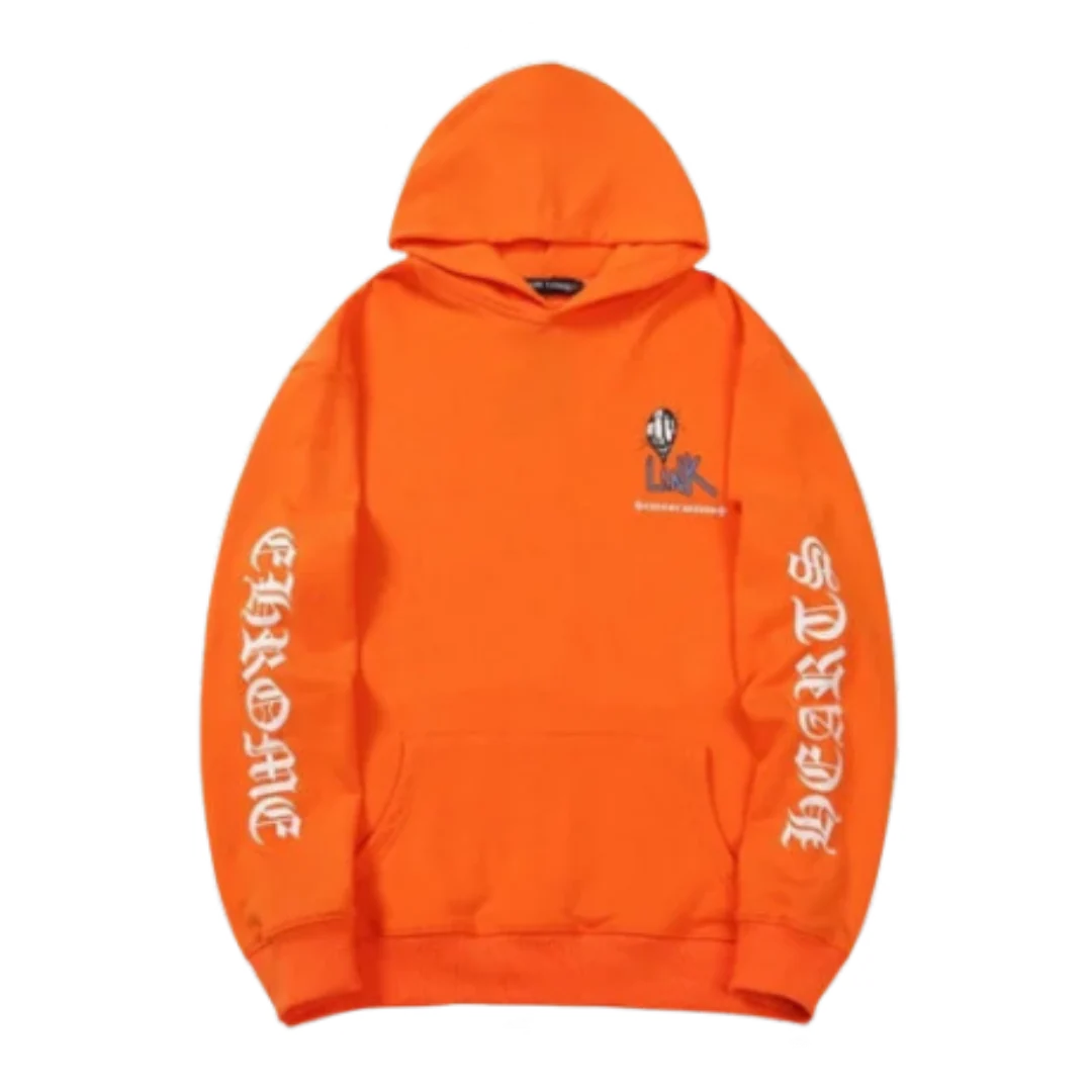 Chrome Hearts Matty Boy 'Link' Hoodie Orange