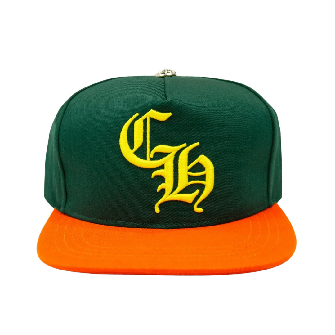 Chrome Hearts Miami Edition Baseball Cap Green & Orange