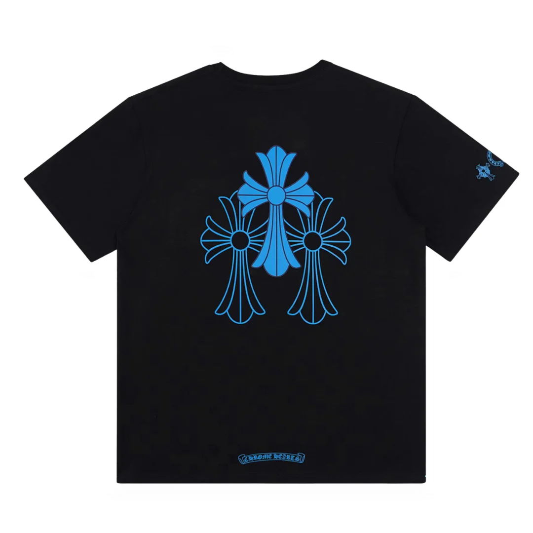 Chrome Hearts T-Shirt Black & Blue