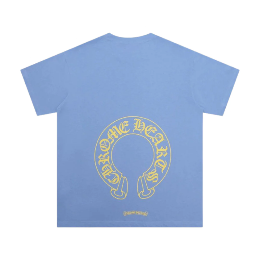 Chrome Hearts T-Shirt Blue & Yellow