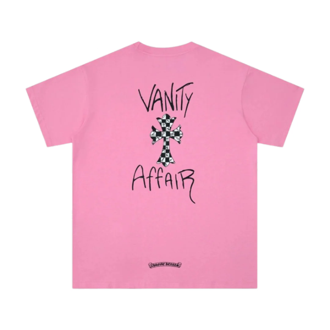 Chrome Hearts Vanity Affair T-Shirt Pink