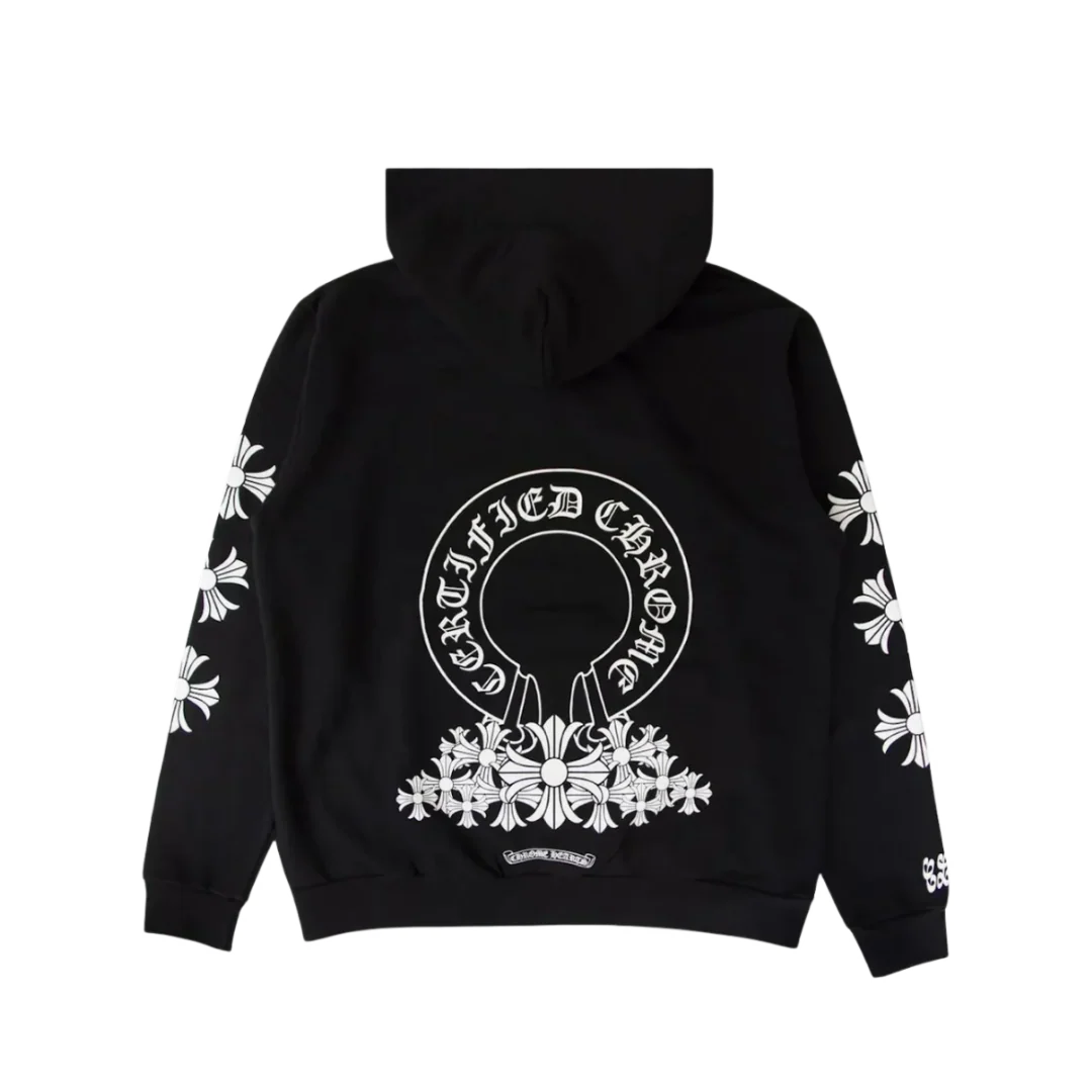 Chrome Hearts X Drake Hoodie Black White