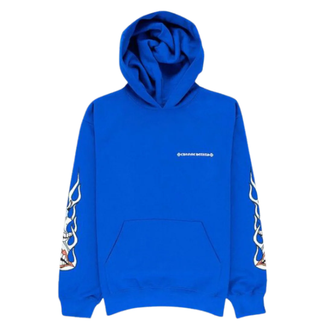 Chrome Hearts x MattyBoy Hoodie Blue