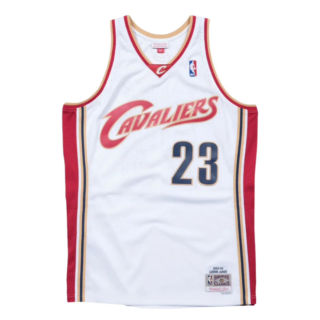 Cleveland Cavaliers 2003/04 Lebron James Mitchell & Ness Jersey White