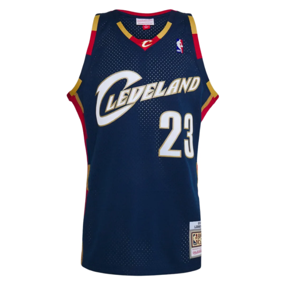 Cleveland Cavaliers 2008/09 Lebron James Mitchell & Ness Swingman Jersey Blue