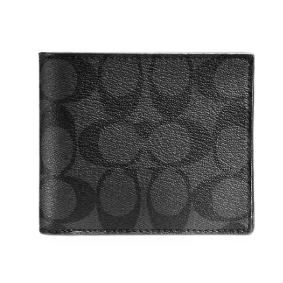 Coach ID Billfold Wallet in Signature Canvas