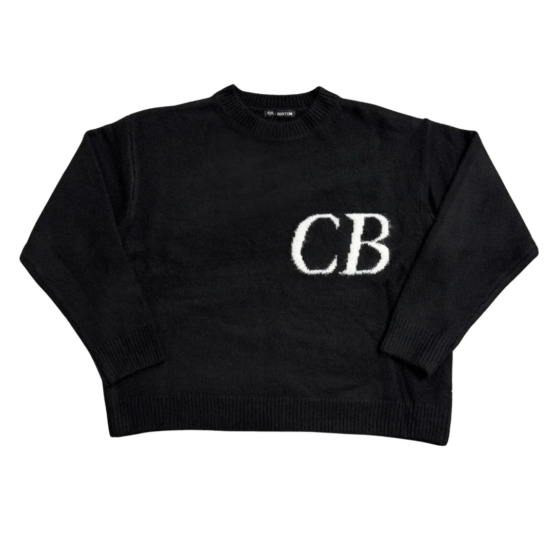Cole Buxton Knit Sweater Black