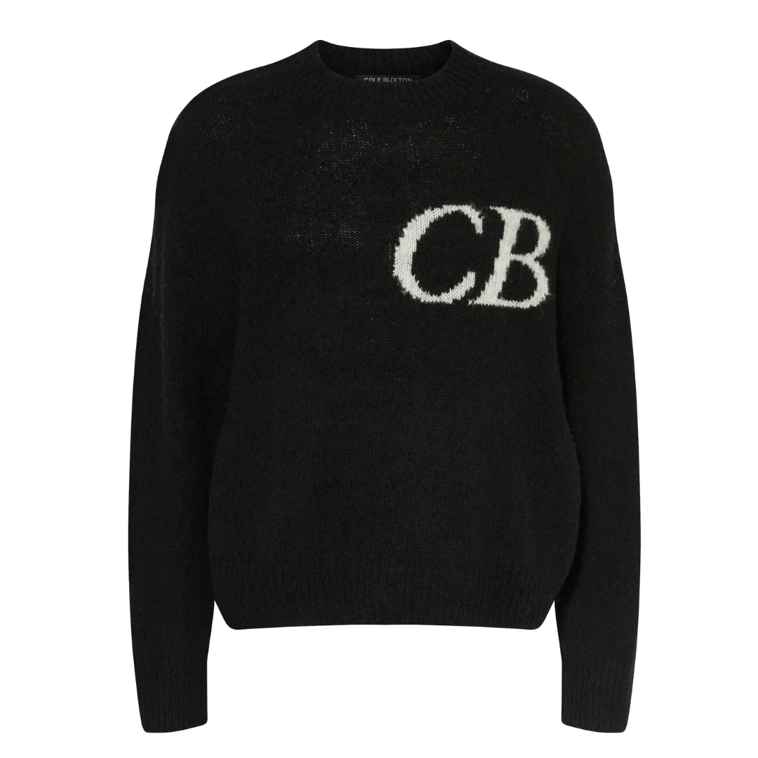 Cole Buxton Knit Sweater Black