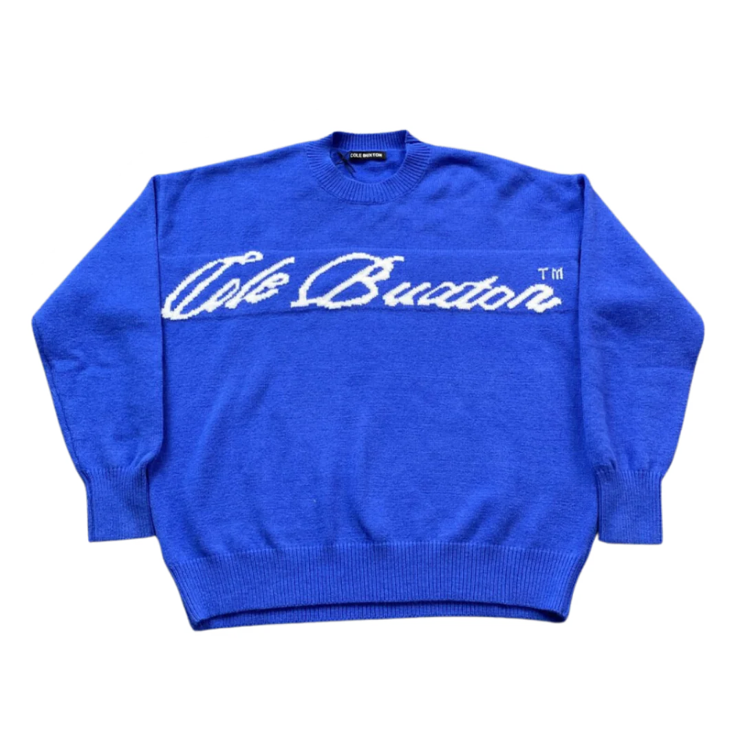 Cole Buxton Sweater Blue