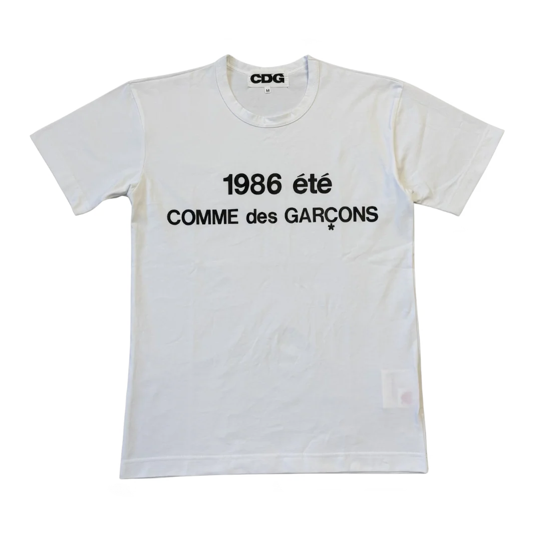 Comme Des Garcons 1986 T-Shirt White