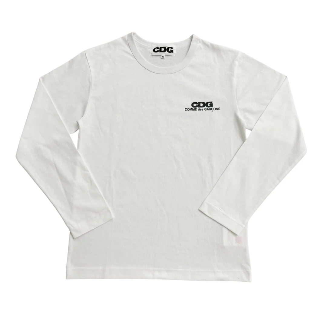 Comme Des Garcons Longsleeve White