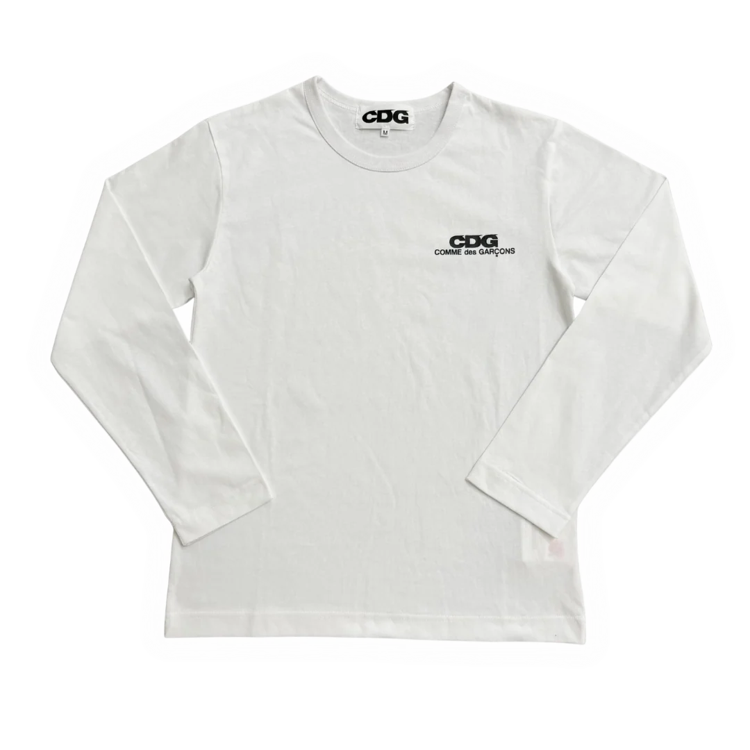 Comme Des Garcons Longsleeve White