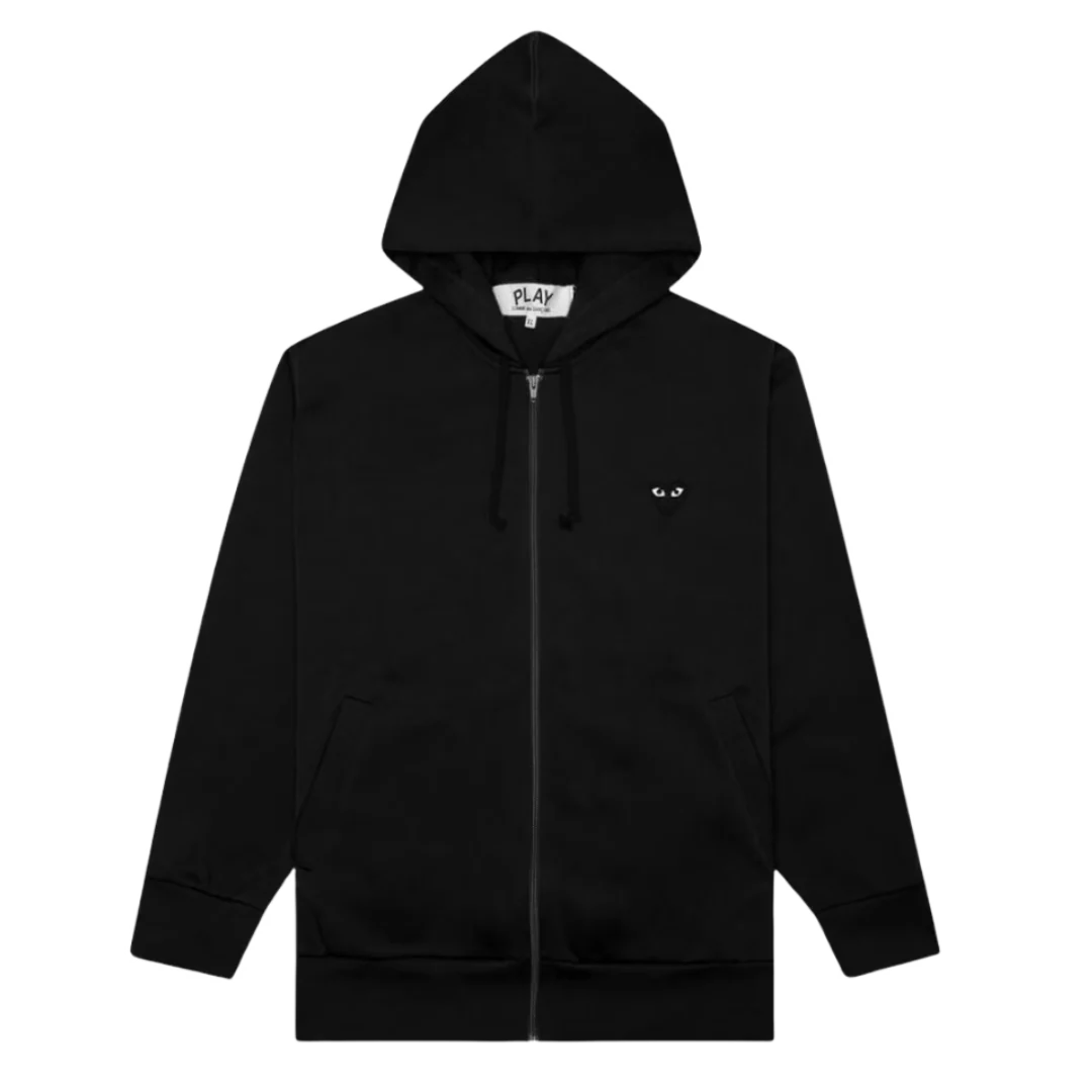 Comme Des Garcons Zipper Black on Black