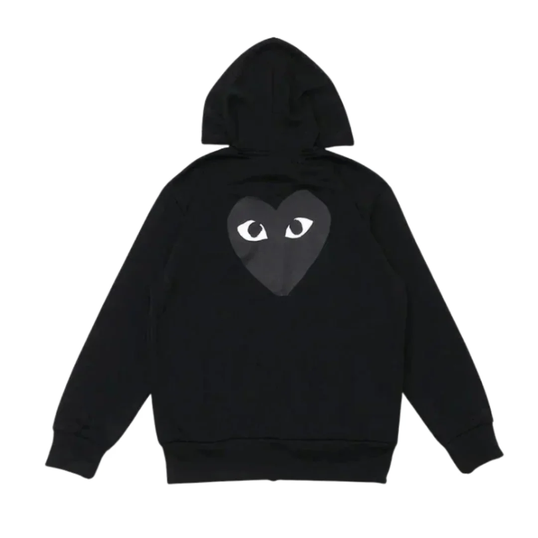 Commes Des Garcons Zipper Black On Black