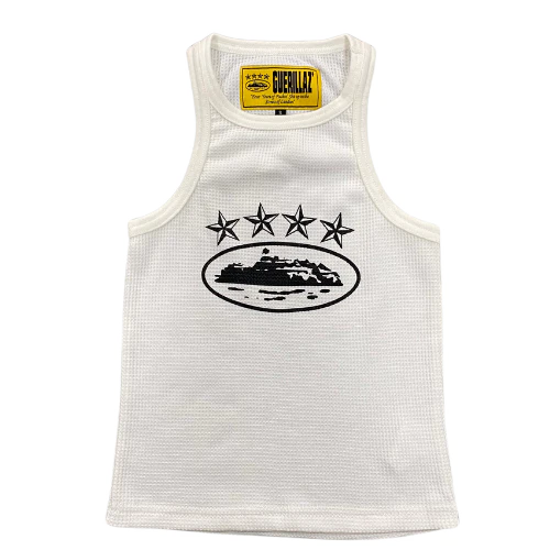 Corteiz 4 Star Tanktop White