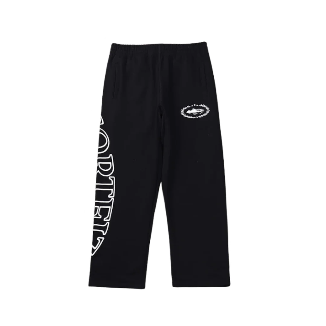 Corteiz Black Jogger