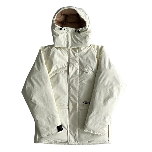 Corteiz Bolo BIG Puffer Cream