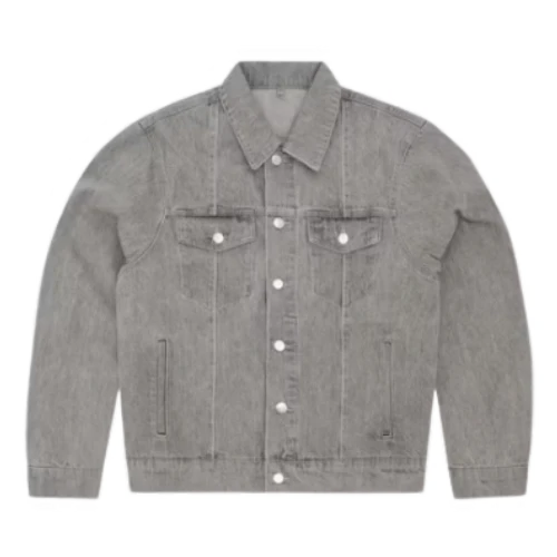 Corteiz C Star Denim Trucker Jacket Grey