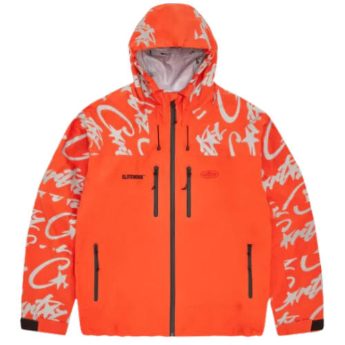 Corteiz Elite Work Evil-Soft Shell Jacket Orange