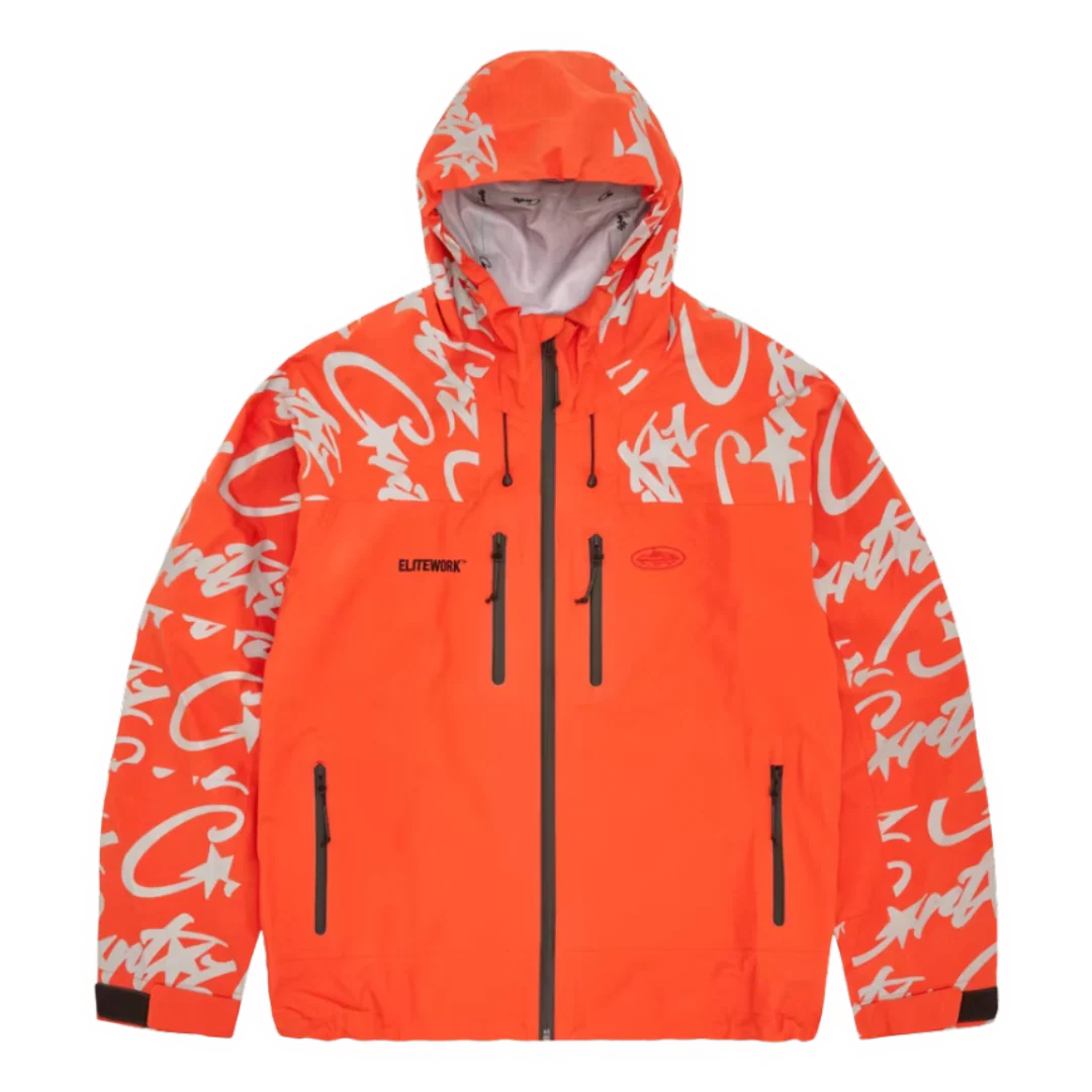 Corteiz Elitework Softshell Jacket Red
