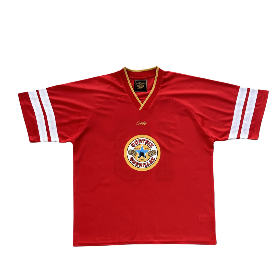Corteiz Guerillaz Jersey Red