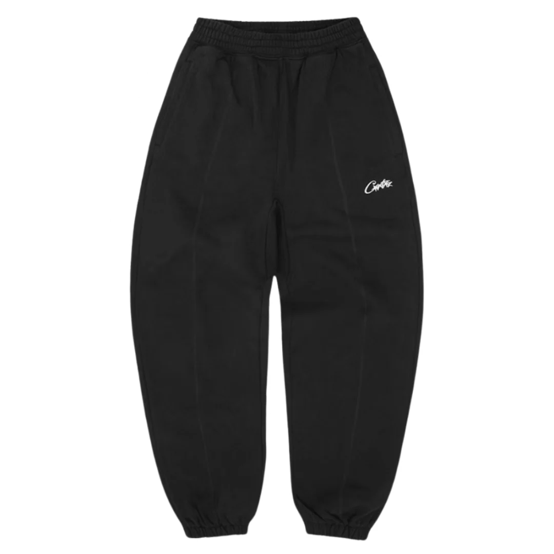 Corteiz HMP Cuffed Leg Jogger Black