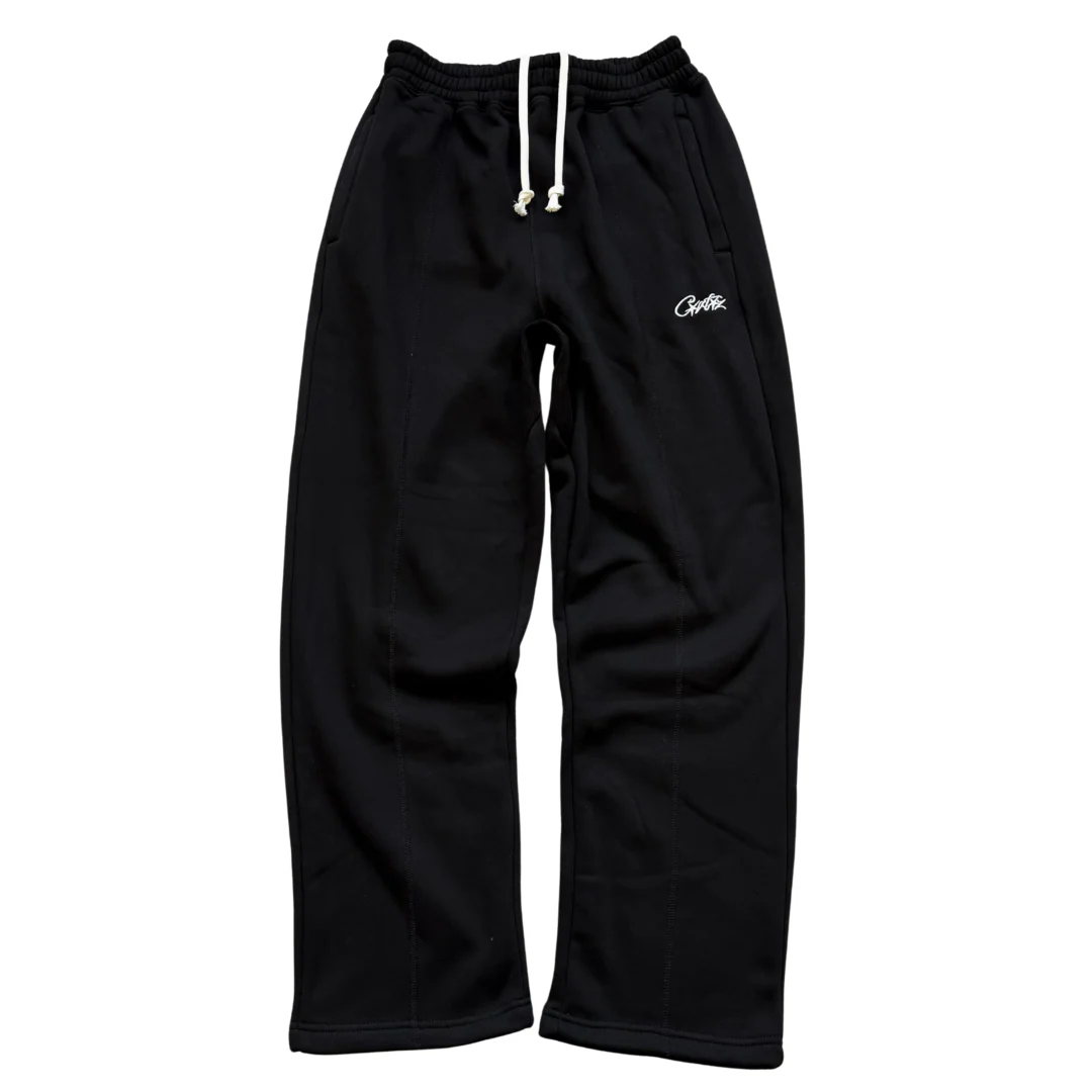 Corteiz HMP Open Leg Jogger Black