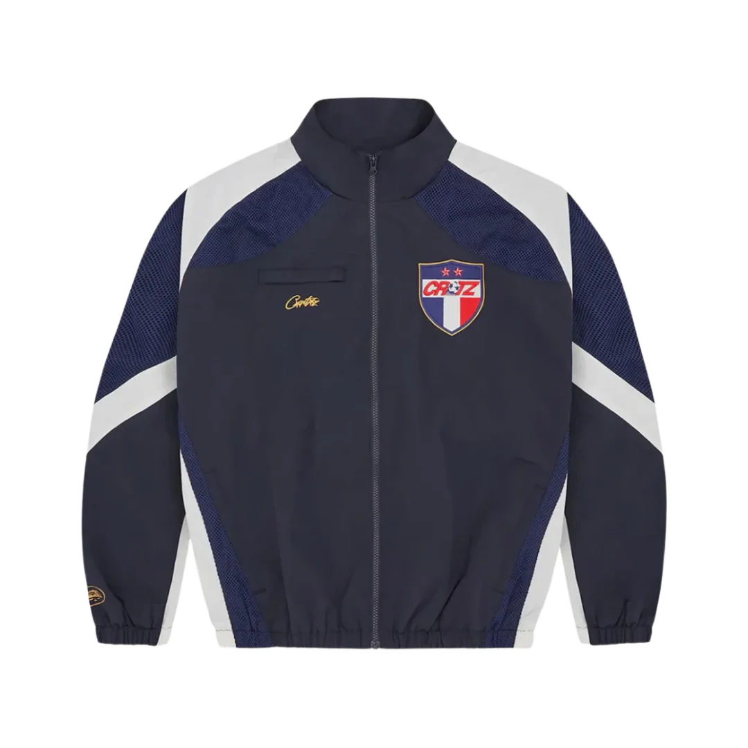 Corteiz Jacket Black White