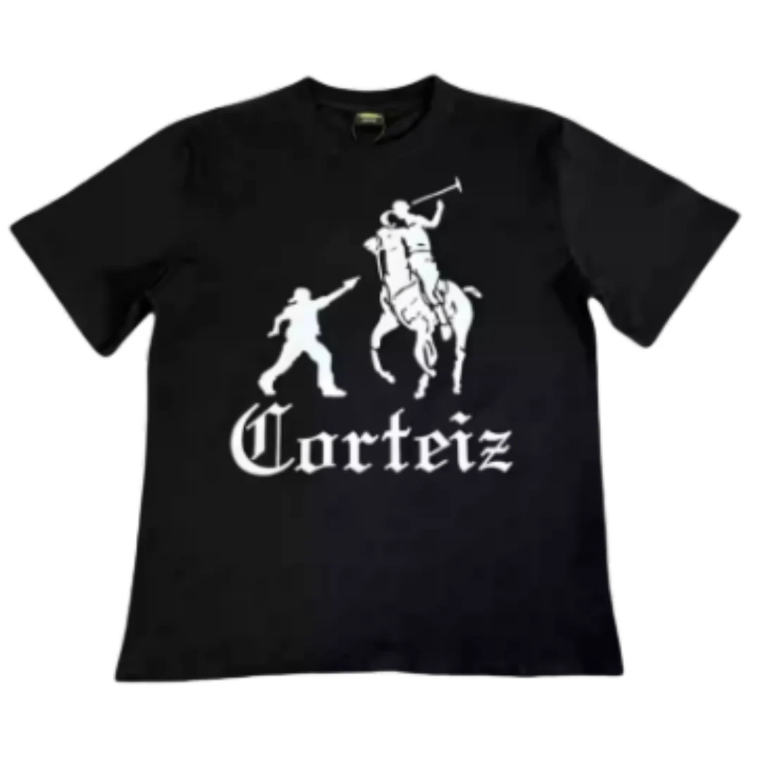 Corteiz Jacking Horse T-Shirt Black
