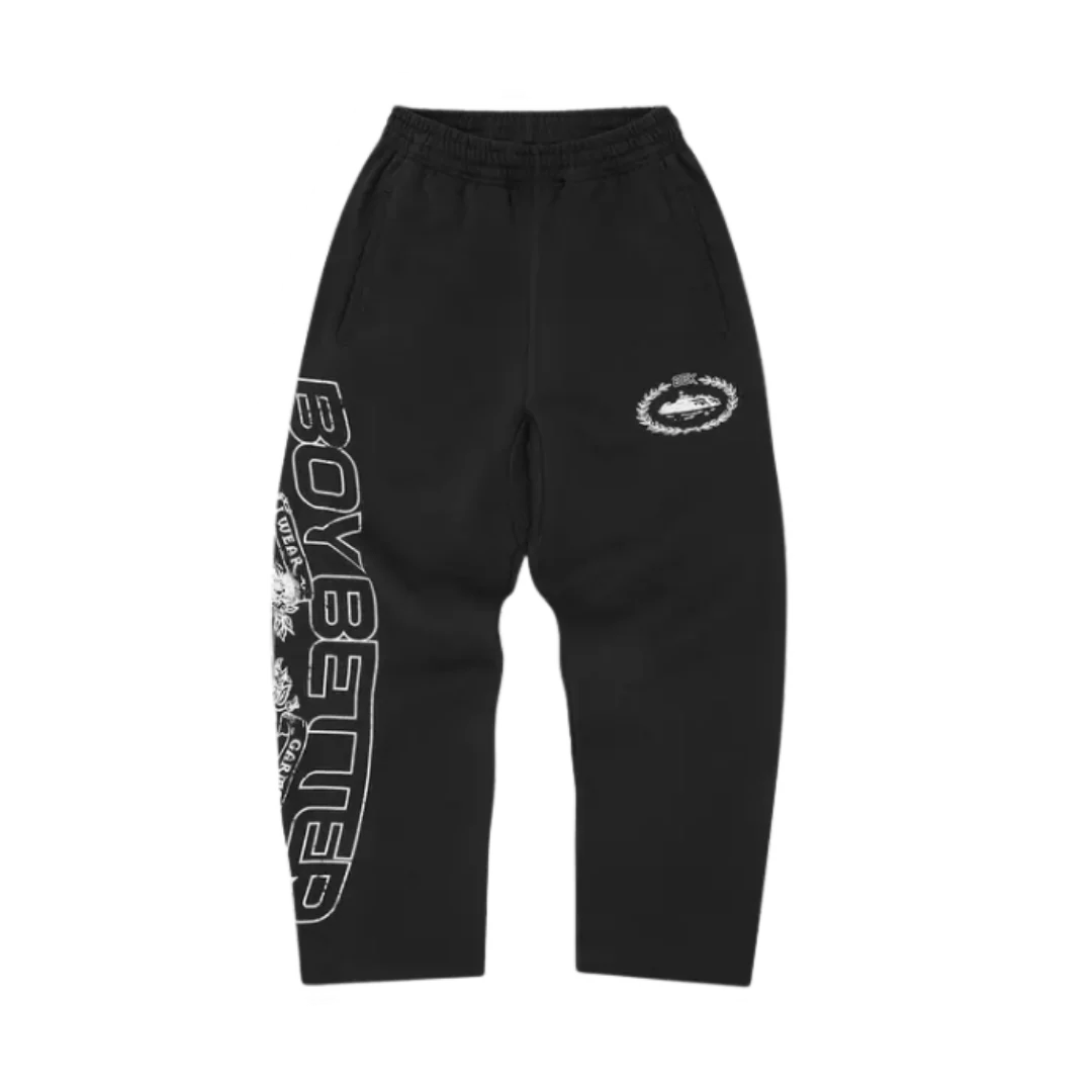 Corteiz Jogger Black