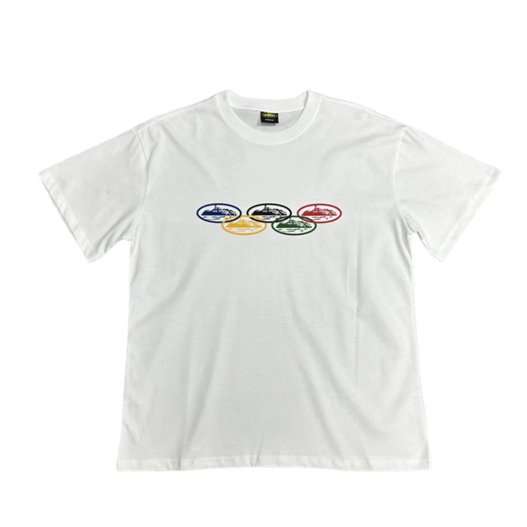 Corteiz Multi Color Icon T-Shirt White