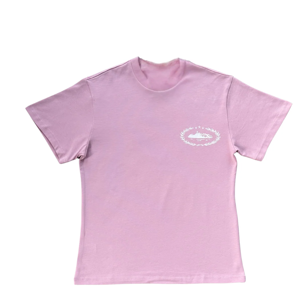 Corteiz Royale Heavyweight Tee Pink